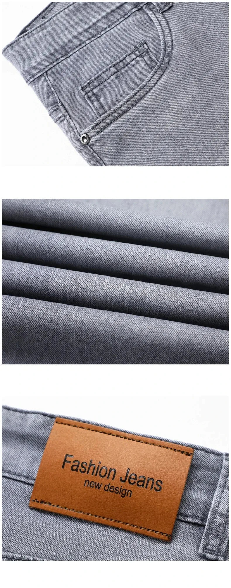 ELVEAN STRETCHY STRAIGHT JEAN